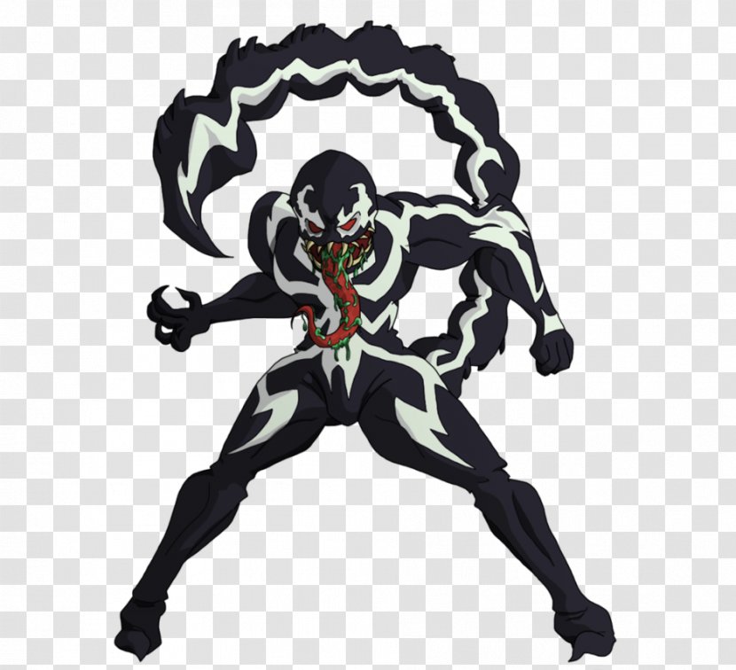 Venom Spider-Man Mac Gargan Symbiote Carnage - Spiderman S Powers And Equipment Transparent PNG