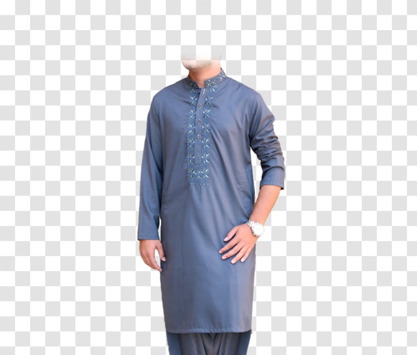 Sleeve Neck - Dress - Sherwani Transparent PNG