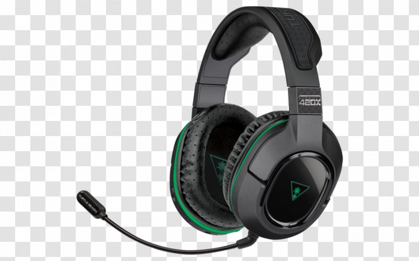 Turtle Beach Ear Force Stealth 420X+ Xbox 360 Wireless Headset Headphones 450 - Electronic Device Transparent PNG