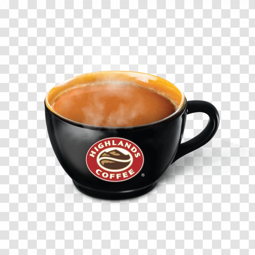 Highlands Coffee Espresso Latte Cafe - Brewed Transparent PNG