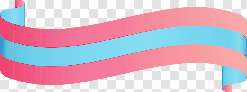 Pink Turquoise Line Headband Magenta Transparent PNG