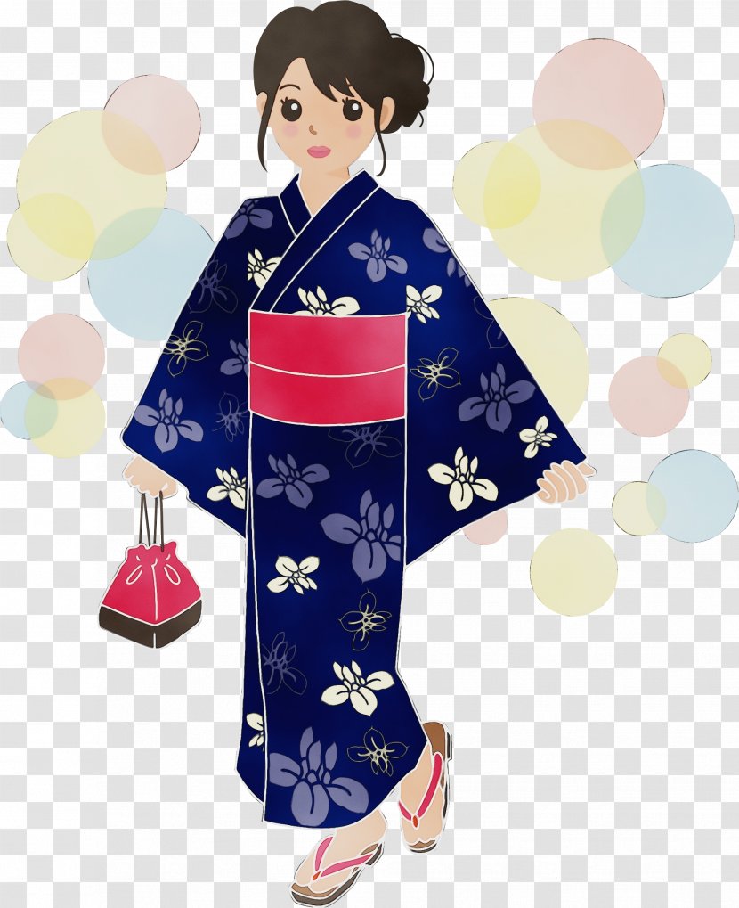 Kimono - Japanese Clothing - Shimada Costume Transparent PNG