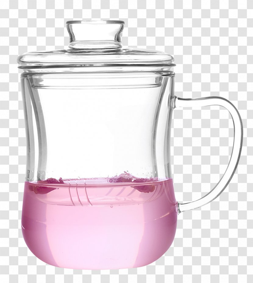 Tea Jug Glass Kettle Cup - Drinkware - Health Care Pot Transparent PNG