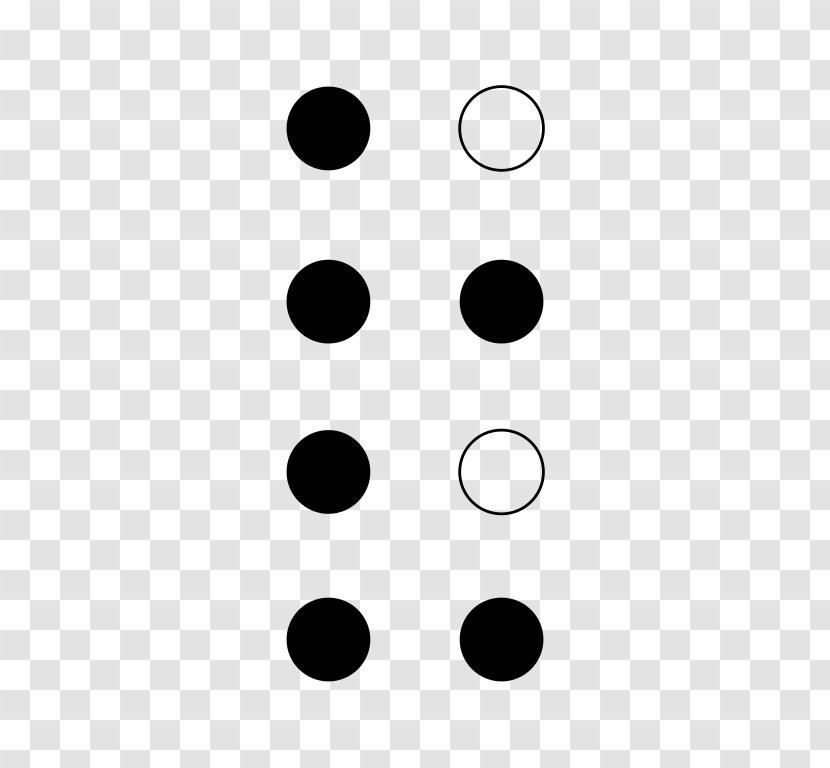 Circle Point White - Symmetry Transparent PNG