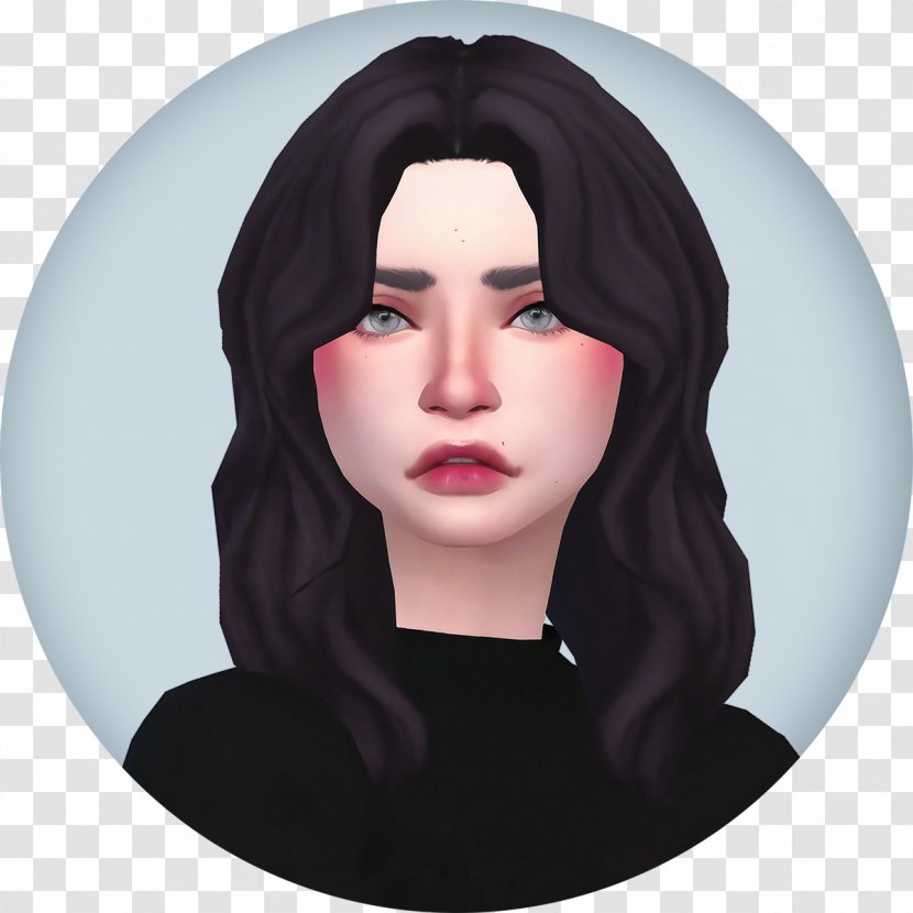 The Sims 4: Jungle Adventure Forehead Eyebrow Hair - Wig Transparent PNG