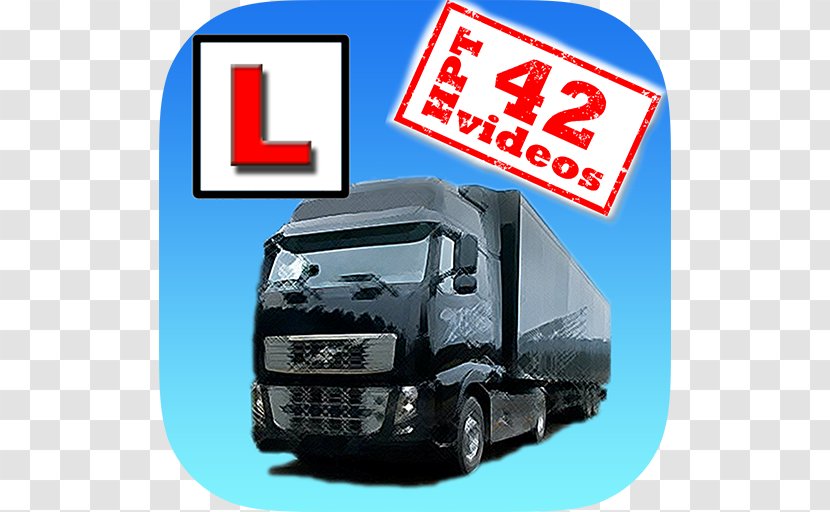 Commercial Vehicle Car Hazard Perception Test Large Goods Truck - Ipa Transparent PNG