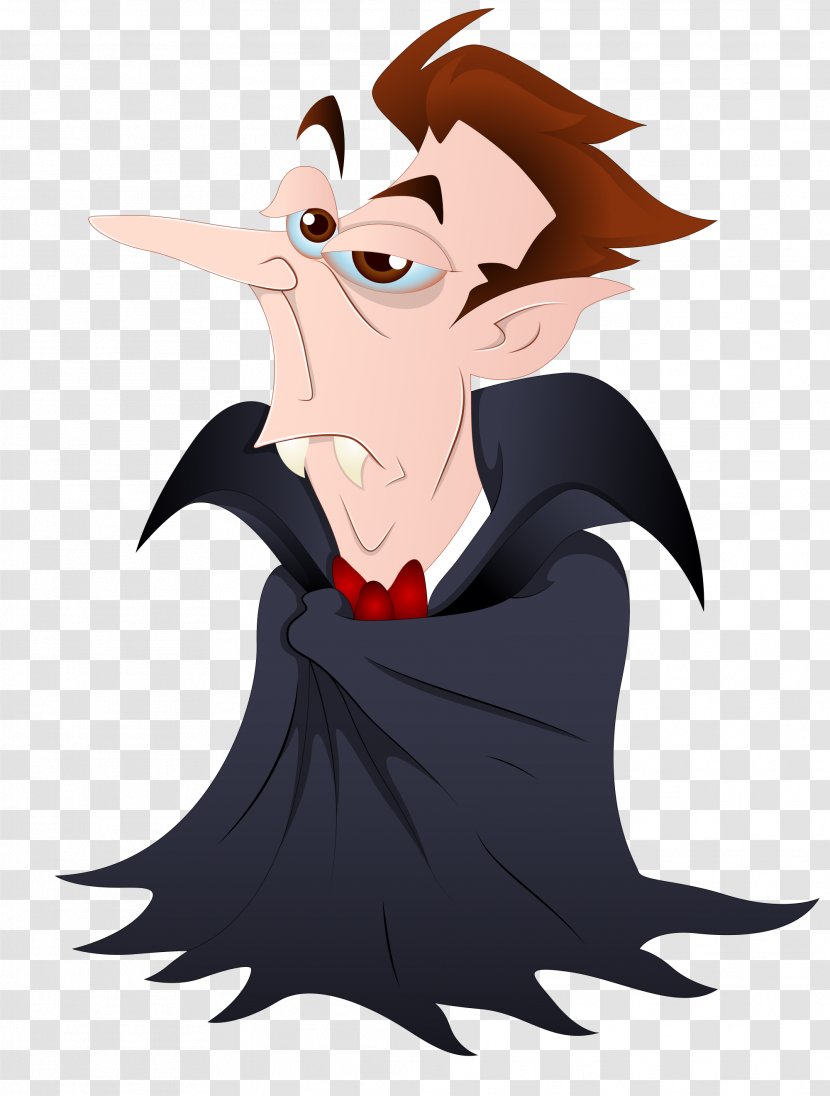 Count Dracula Cartoon Vampire - Devil Bat Transparent PNG
