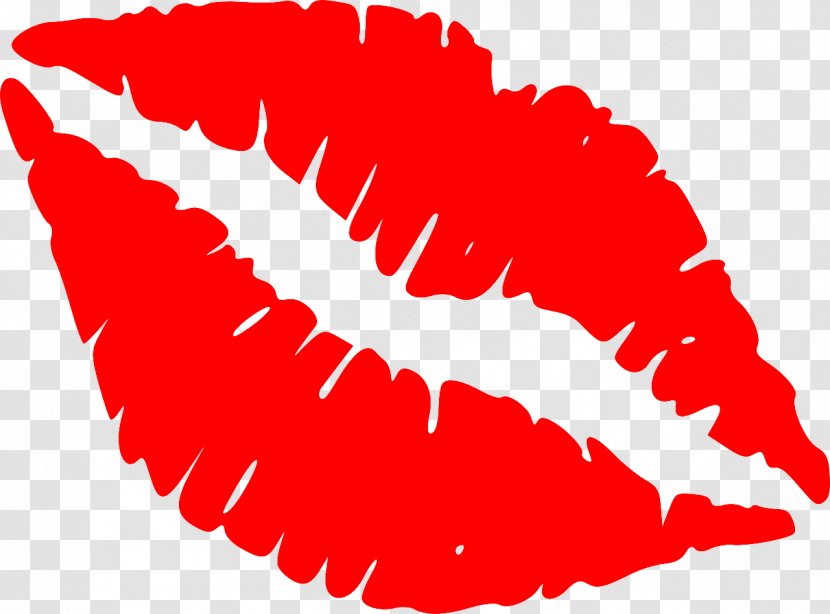 Red Lip Mouth Jaw Transparent PNG