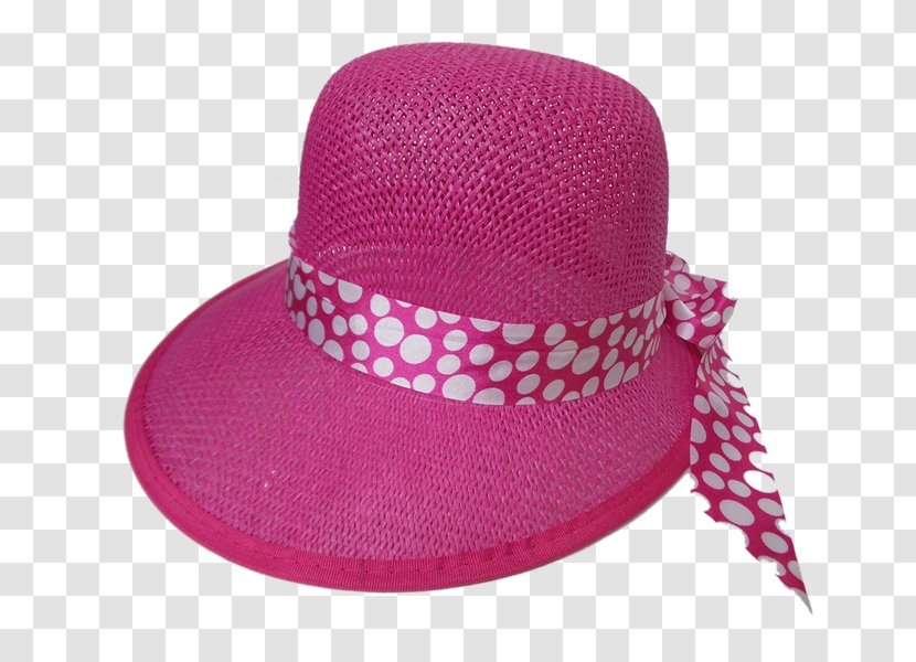 Sun Hat Pink M Transparent PNG