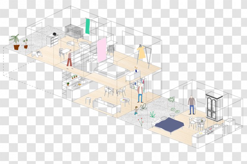 Architectural Drawing Architecture Axonometry Axonometric Projection Transparent PNG