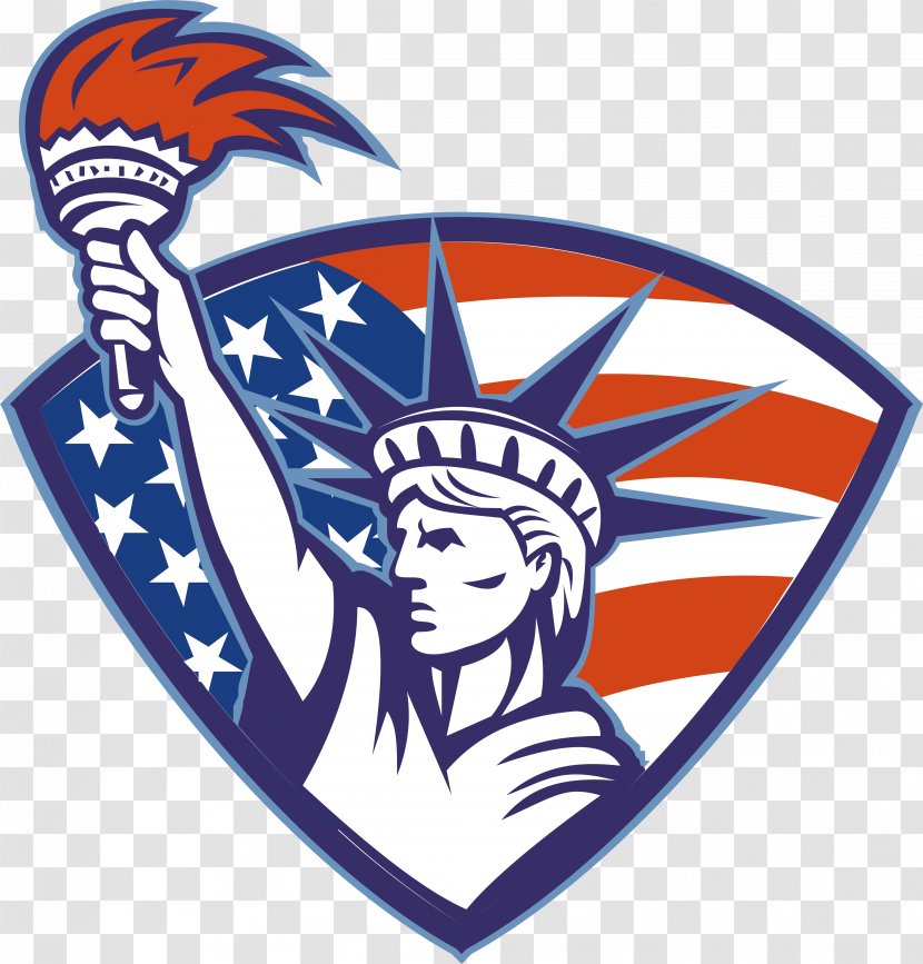 Statue Of Liberty Royalty-free Torch Clip Art - Shield Transparent PNG