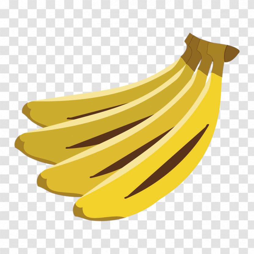 Fruit Banan Illustration Text Product Design - Banana Poster Transparent PNG