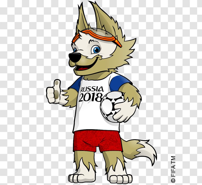 2018 FIFA World Cup Russia Official Mascots Zabivaka - Fifa Transparent PNG