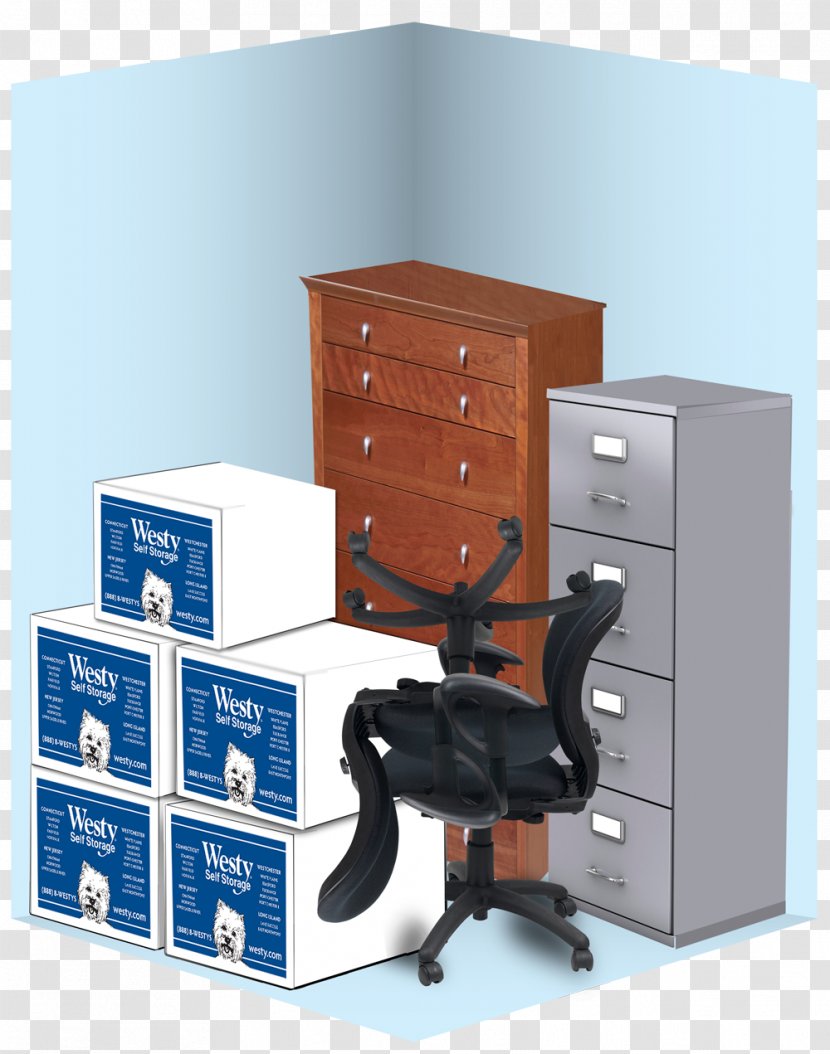 Westy Self Storage Drawer Business Desk - Closet Transparent PNG