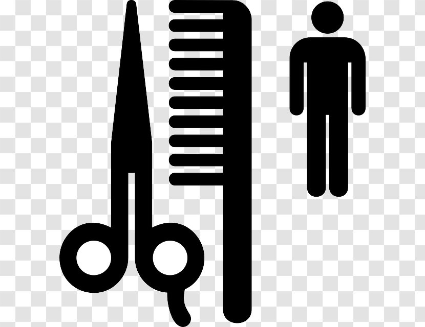 Comb Hair Clipper Beauty Parlour Barber Clip Art - Logo - Haircut Tool Transparent PNG