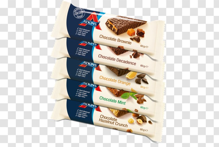 Atkins Diet Chocolate Bar Dieting Low-carbohydrate - Hazelnut Crisp Transparent PNG