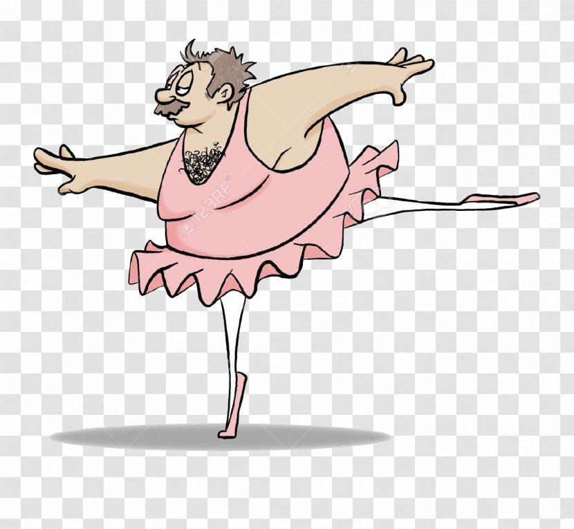 Ballet Dancer Cartoon - Heart - Ballerina Transparent PNG