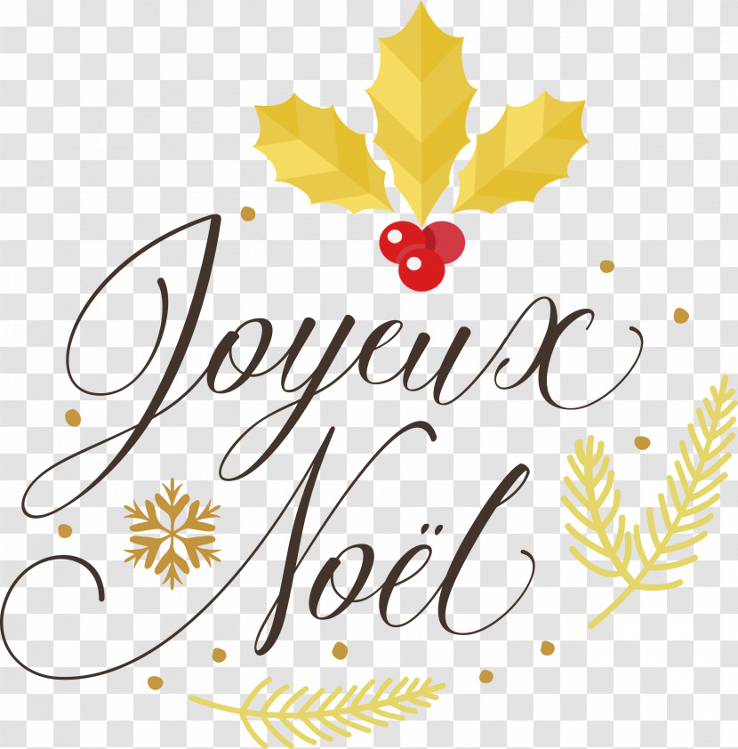 Joyeux Noel Noel Christmas Transparent PNG