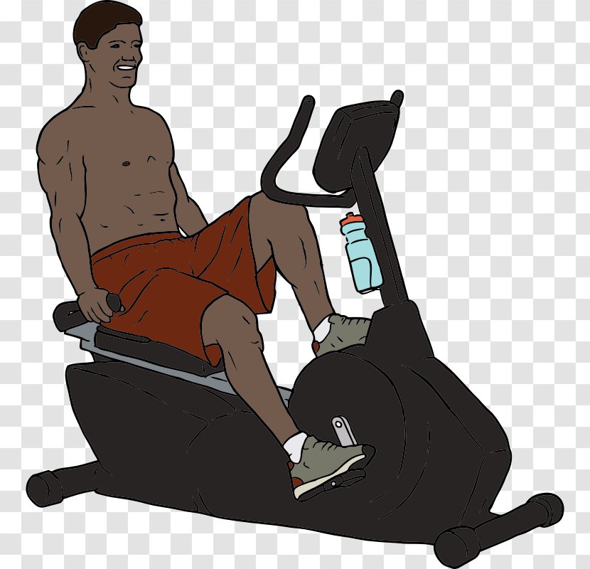 Exercise Bikes Fitness Centre Clip Art - Cartoon - Bicycle Transparent PNG