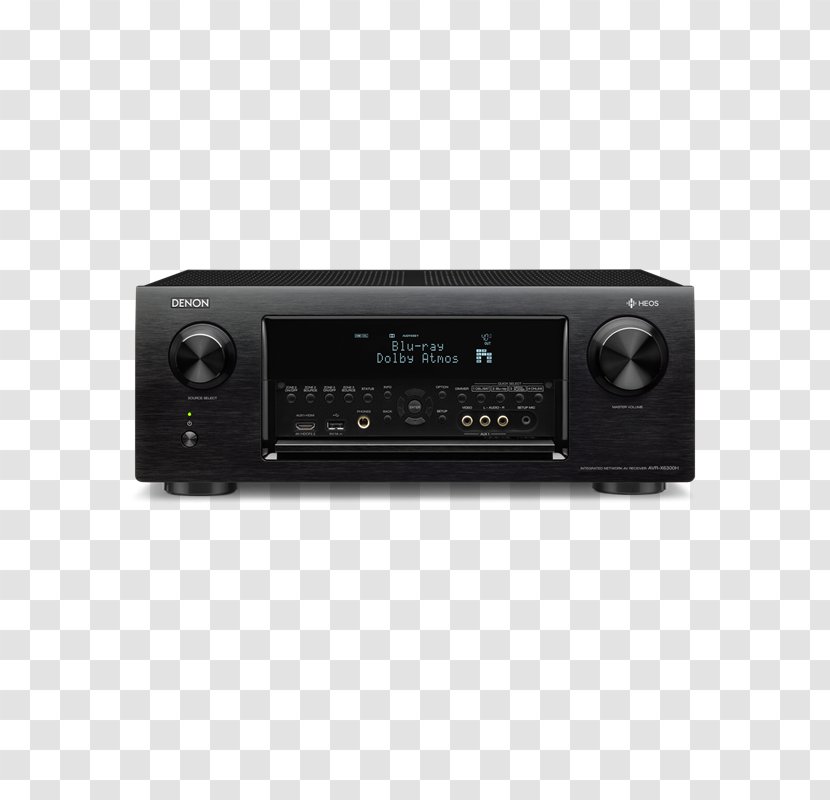 AV Receiver Denon AVR-X6300H AVR-X4300H AVR X2400H - Electronic Instrument - Avrx6300h Transparent PNG