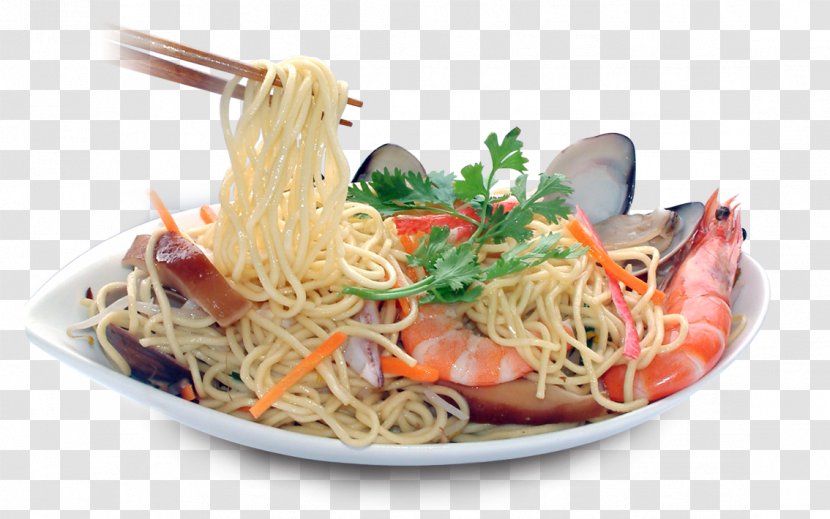 Chow Mein Singapore-style Noodles Lo Chinese Yakisoba - Mie Goreng Transparent PNG