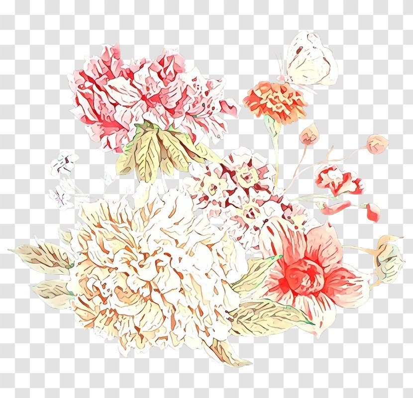Floral Flower Background - Chrysanthemum - Perennial Plant Transparent PNG