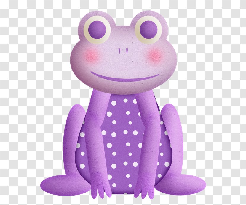 Purple Frog Toad Clip Art - Violet Transparent PNG