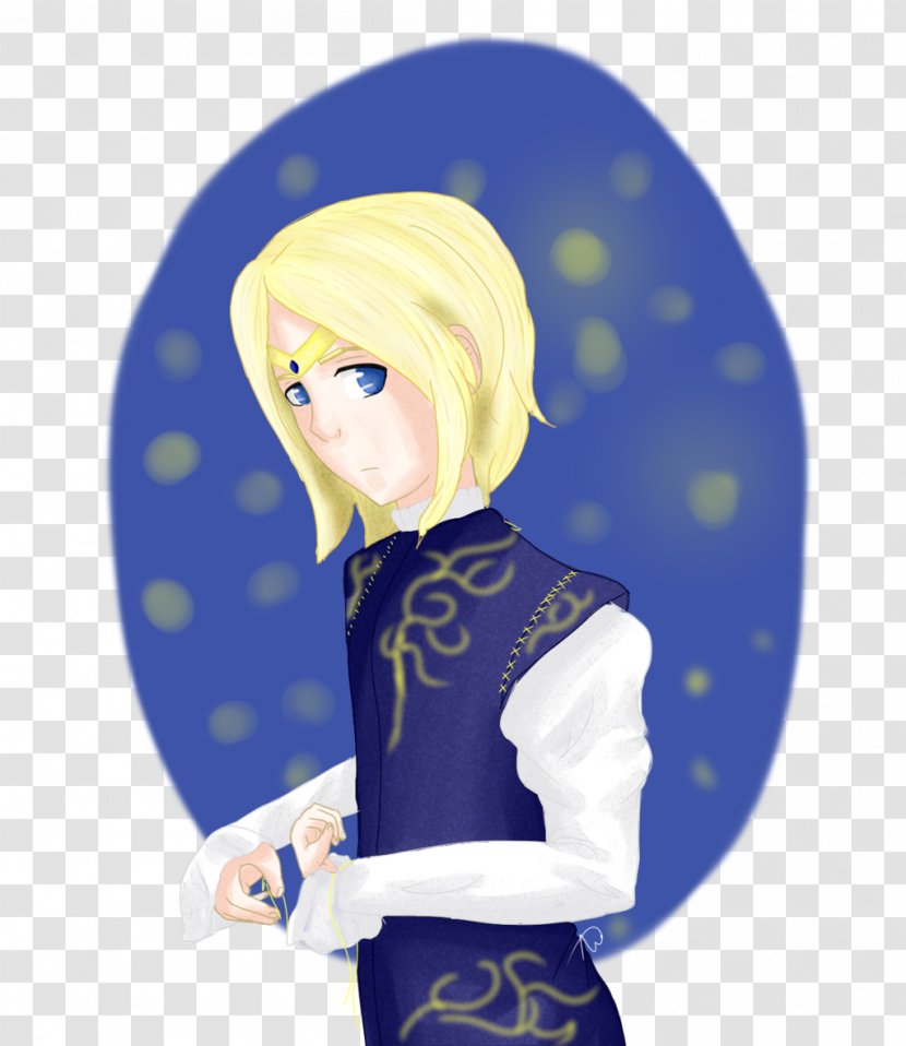 Cartoon Character Figurine Fiction - Blue - Captive Prince Trilogy Series Transparent PNG