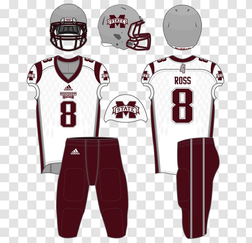 Mississippi State University Jersey Bulldogs Football Egg Bowl Ole Miss Rebels - Sports Uniform - American Transparent PNG