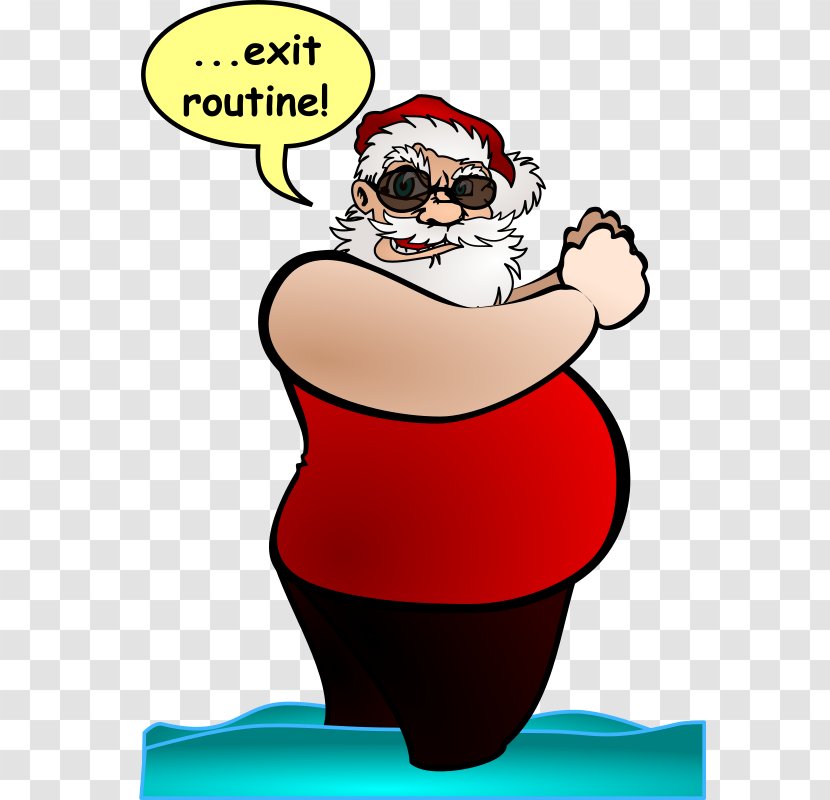 The Santa Clause Christmas Clip Art - Joint - Claus Transparent PNG