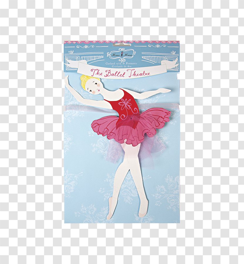 Ballet Dancer Garland - Silhouette Transparent PNG