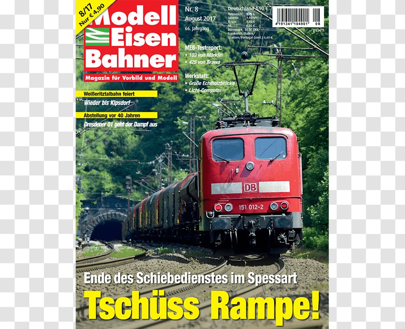 Rail Transport Magazine Train Railway Der Modelleisenbahner Transparent PNG