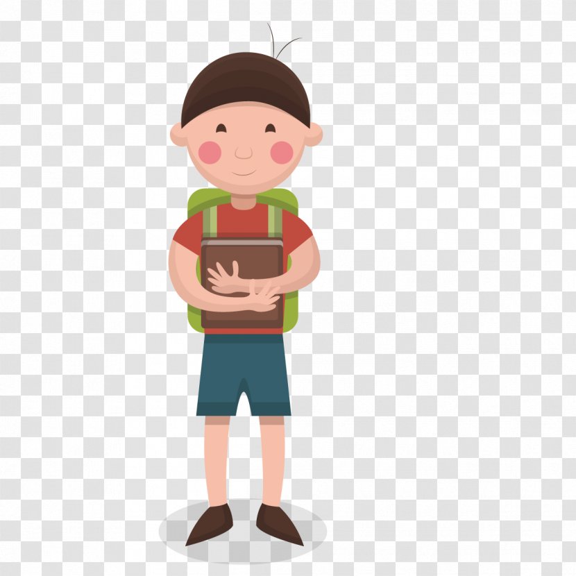 Boy - Learning - Vector School Transparent PNG