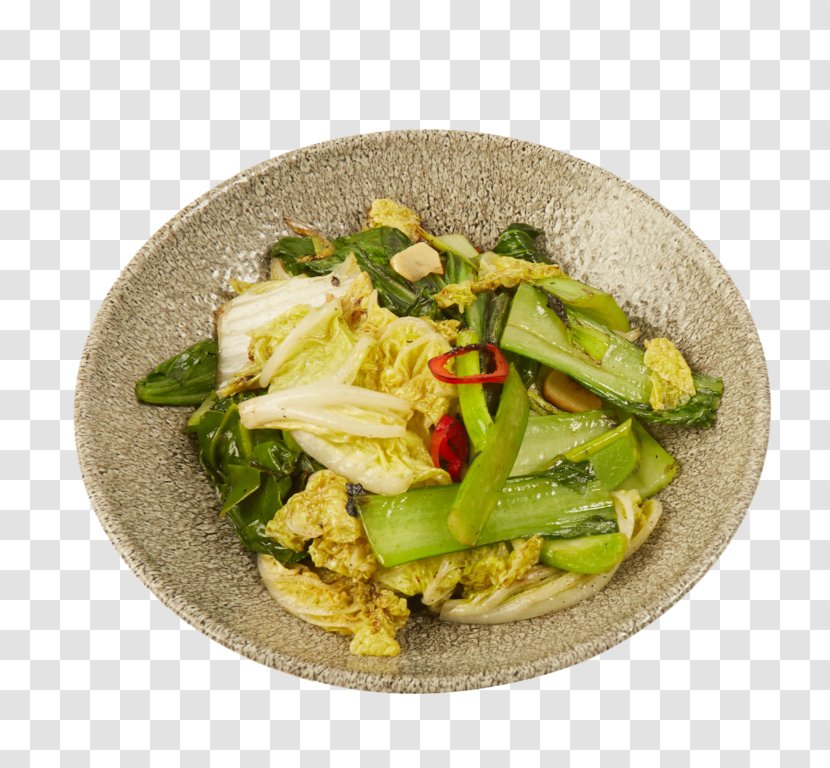 Thai Cuisine Busaba Westfield London Asian Bangkok - Pakchoi Vegetarian Transparent PNG
