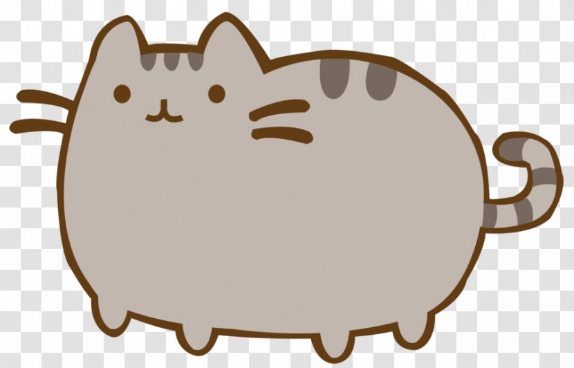 Cat Pusheen Felidae Female Clip Art - Cuteness - Unicorn Face Transparent PNG