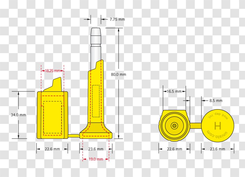 Brand Line Angle - Cylinder Transparent PNG