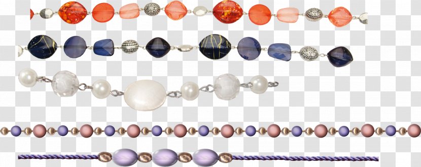 Bead Clip Art - Pearl Jewelry Transparent PNG