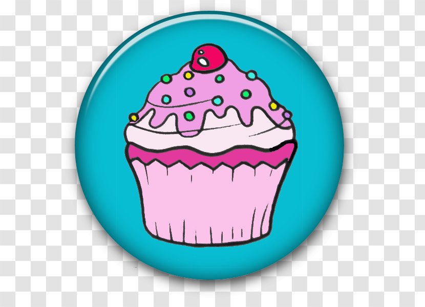 Cupcake Drawing Animation Muffin - We Heart It - Birthday Label Transparent PNG