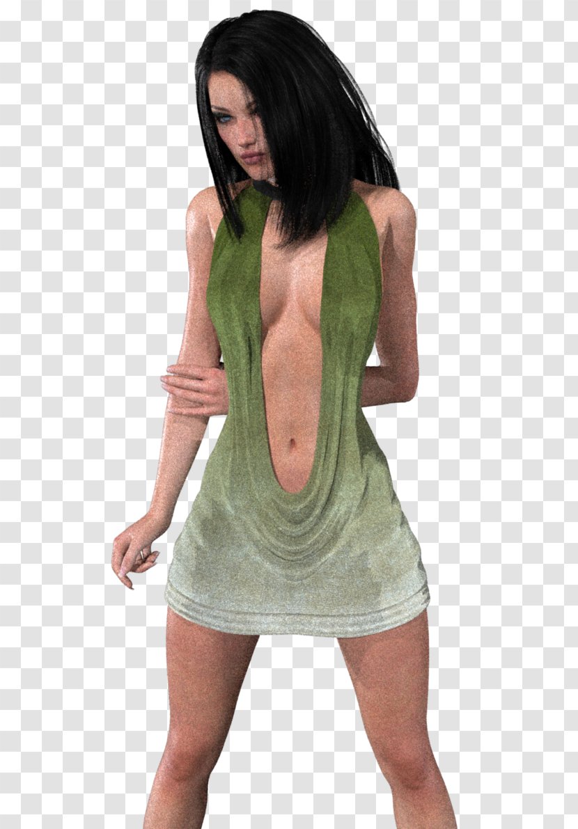 Costume Shoulder - Frame - Eva Green 3 Transparent PNG