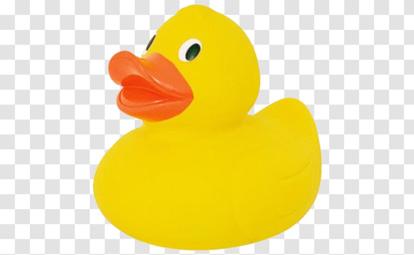 Rubber Duck Toy Plastic - Beak Transparent PNG