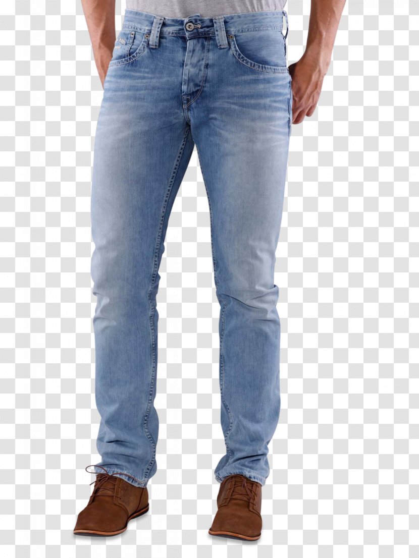 Jeans Denim Slim-fit Pants Clothing - Stone Washing - Men's Transparent PNG