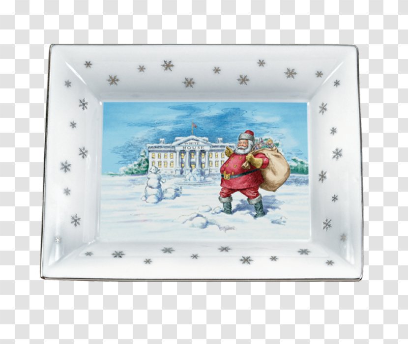 White House Historical Association Tray Picture Frames - Coasters - Covered With Christmas Gifts Transparent PNG