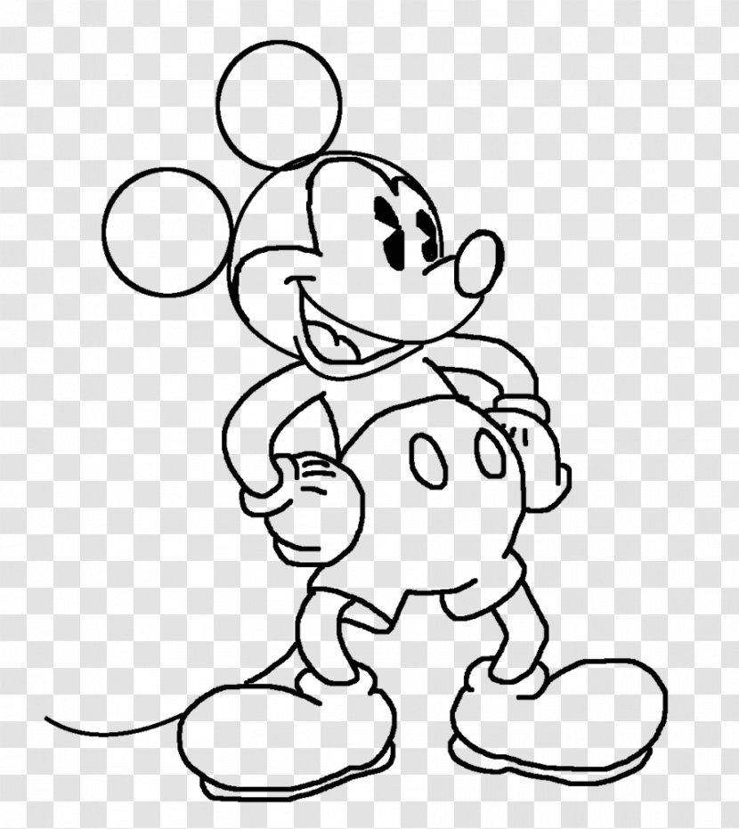 Mickey Mouse Minnie Drawing Character - Heart Transparent PNG