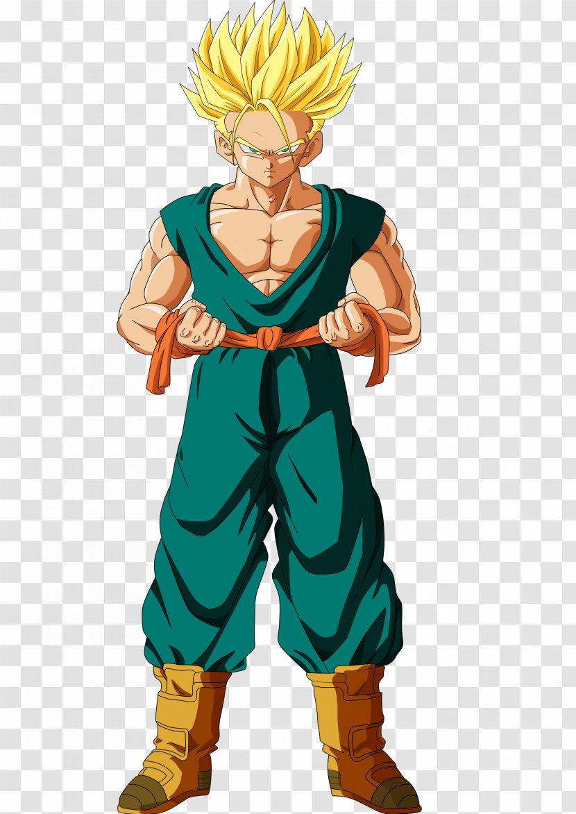 Trunks Gohan Goku Gotenks Majin Buu - Flower Transparent PNG