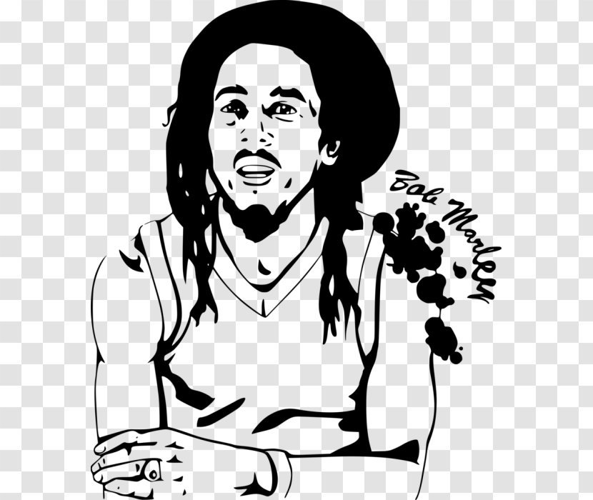 Bob Marley Nine Mile Coloring Book Drawing - Frame Transparent PNG