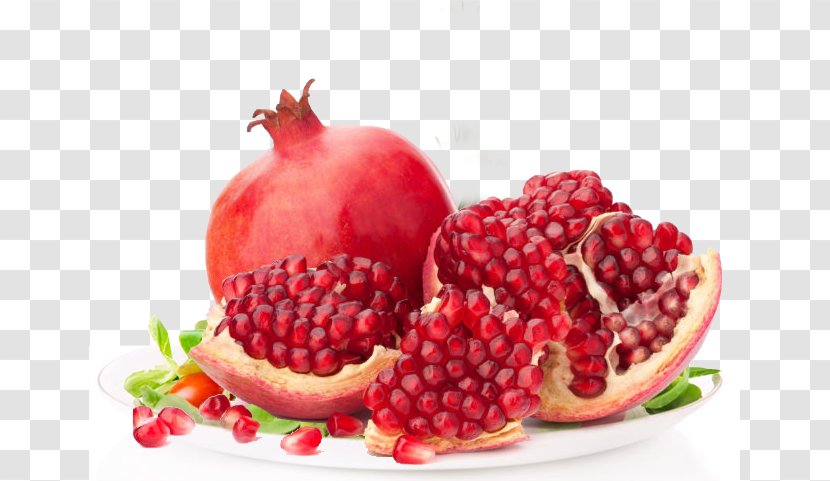 Pomegranate Juice Fruit Aril Food - Pomegranates - Punica Granatum Transparent PNG