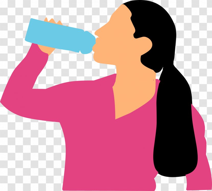 Drinking Water Bottle - Shoulder - Drink Transparent PNG