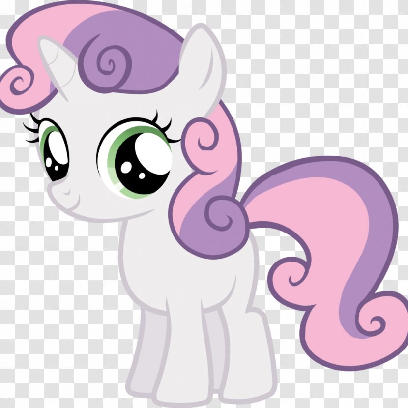 Sweetie Belle Rarity Pinkie Pie Pony Applejack - Silhouette - Frame Transparent PNG