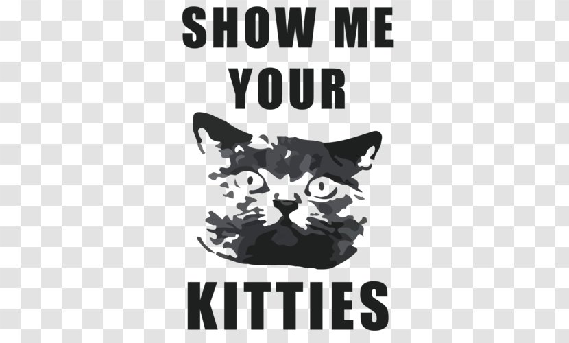 Whiskers Cat T-shirt Kitten - Tshirt Transparent PNG