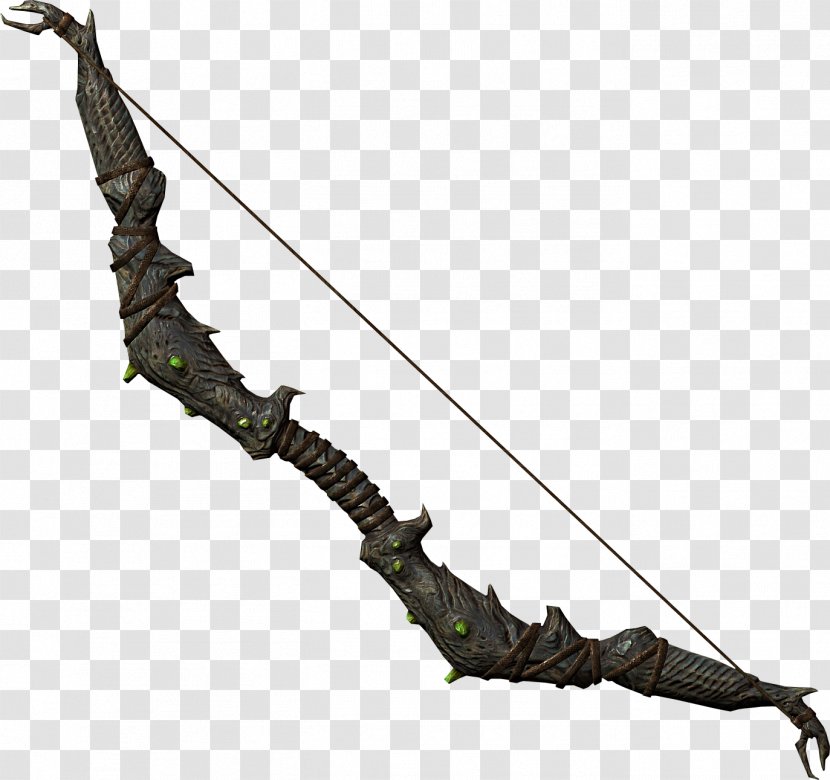 The Elder Scrolls V: Skyrim Bow And Arrow Weapon Wikia - Curse Transparent PNG